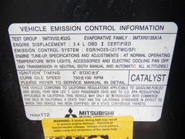 2005 Mitsubishi Lancer Ralliart Black 2.4L MT #214011